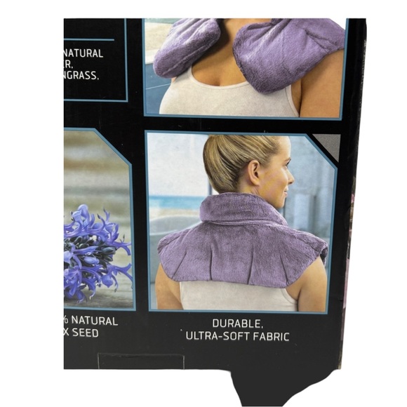 Sharper Image Aromatherapy Neck and Shoulder Wrap - Picture 6 of 10
